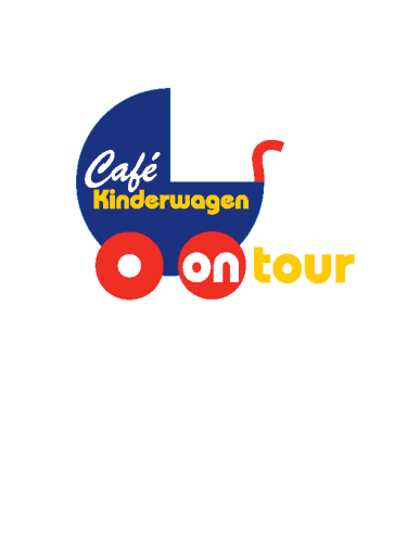 Das Logo des Café Kinderwagen on tour
